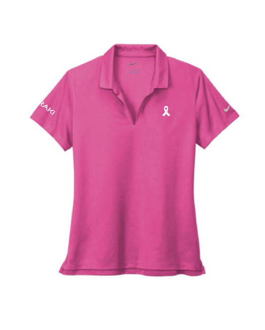 Womens Breast Cancer Awareness Polo