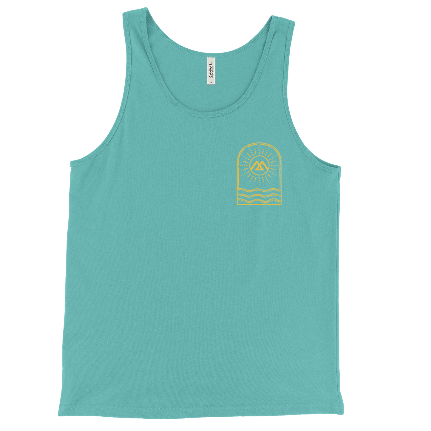 Men's Teal Summer Tank Top